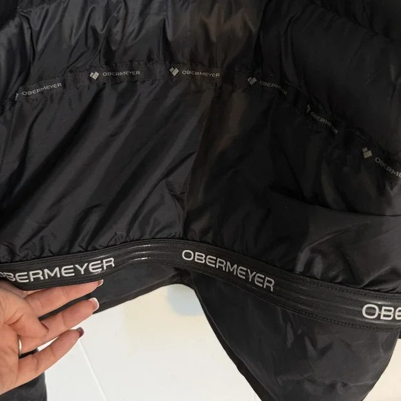 Obermeyer $399 Men's Ridgeline Dark Brown Insulated Ski Jacket w/ Faux Fur, 2XL